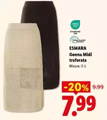 Oeko Tex - Gonna Midi Traforata Oeko Tex - Gonna Midi Traforata