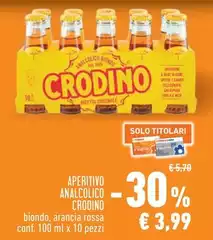 Crodo - Aperitivo Analcolico