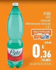 Lete - Acqua Lete - Acqua