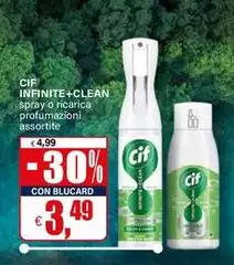 Cif - Infinite+Clean Cif - Infinite+Clean