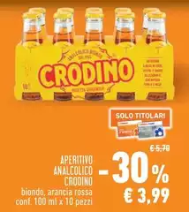 Crodo - Aperitivo Analcolico