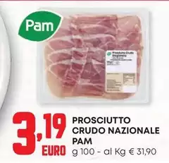 Pam - Prosciutto Crudo Nazionale Pam - Prosciutto Crudo Nazionale