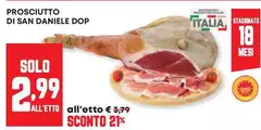 San daniele - Prosciutto Di San Daniele DOP San daniele - Prosciutto Di San Daniele DOP
