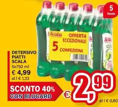 Scala - Detersivo Piatti