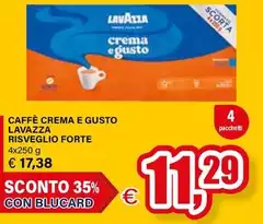Lavazza - Caffè Crema E Gusto Risveglio Forte