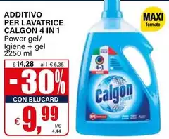 Calgon - Additivo Per Lavatrice 4 In 1 Calgon - Additivo Per Lavatrice 4 In 1