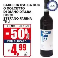 Stefano Farina - Barbera D'Alba DOC Di Diano D'Alba DOCG