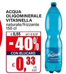 Vitasnella - Acqua Oligominerale Vitasnella - Acqua Oligominerale