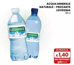 Levissima - Acqua Minerale Naturale-Frizzante 50 Cl Levissima - Acqua Minerale Naturale-Frizzante 50 Cl