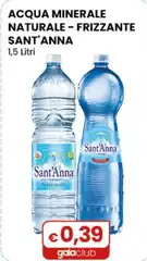 Sant'Anna - Acqua Minerale Naturale-Frizzante1,5 Litri Sant'Anna - Acqua Minerale Naturale-Frizzante1,5 Litri