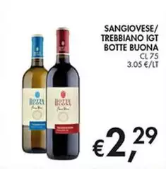 Botte buona - Sangiovese/Trebbiano IGT Botte buona - Sangiovese/Trebbiano IGT