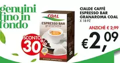 Coal - Cialde Caffè Espresso Bar Coal - Cialde Caffè Espresso Bar