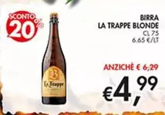 La Trappe - Birra  Blonde