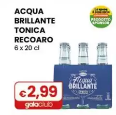 Recoaro - Acqua Brillante Tonica 6 X 20 Cl Recoaro - Acqua Brillante Tonica 6 X 20 Cl