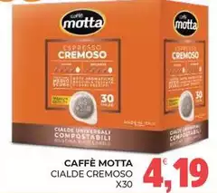 Caffè motta - Cialde Cremoso Caffè motta - Cialde Cremoso