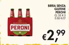 Peroni - Birra Senza Glutine Peroni - Birra Senza Glutine