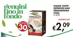 Coal - Cialde Caffe' Espresso Bar