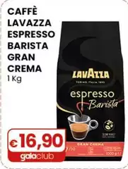 Lavazza - Caffè Espresso Barista Gran Crema 1 Kg