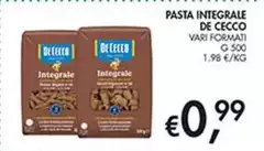 De Cecco - Pasta Integrale De Cecco - Pasta Integrale