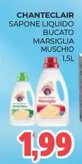 Chanteclair - Sapone Liquido Bucato Marsiglia Muschio Chanteclair - Sapone Liquido Bucato Marsiglia Muschio