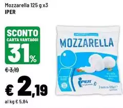 Iper - Mozzarella Iper - Mozzarella