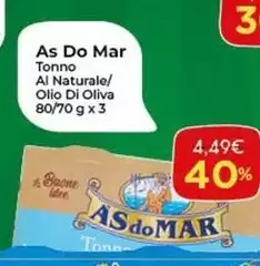 Asdomar - Tonno Al Naturale/Olio Di Oliva Asdomar - Tonno Al Naturale/Olio Di Oliva