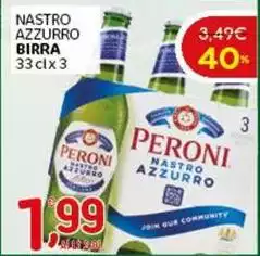 Peroni - Nastro Azzurro Birra Peroni - Nastro Azzurro Birra