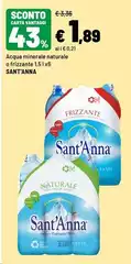 Sant'anna - Acqua Minerale Naturale O Frizzante Sant'anna - Acqua Minerale Naturale O Frizzante