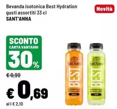 Sant'anna - Bevanda Isotonica Best Hydration Sant'anna - Bevanda Isotonica Best Hydration
