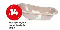 Poupy - Vasca Per Bagnetto Anatomica Rigida