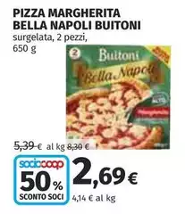 Buitoni - Pizza Margherita Bella Napoli Buitoni - Pizza Margherita Bella Napoli