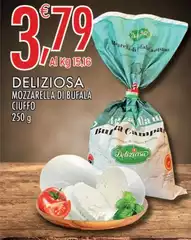 Deliziosa - Mozzarella Di Bufala Deliziosa - Mozzarella Di Bufala