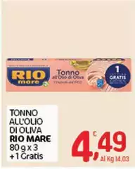 Rio Mare - Tonno All'Olio Di Oliva Rio Mare - Tonno All'Olio Di Oliva