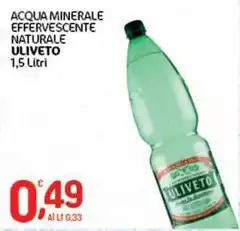 Uliveto - Acqua Minerale Effervescente Naturale Uliveto - Acqua Minerale Effervescente Naturale
