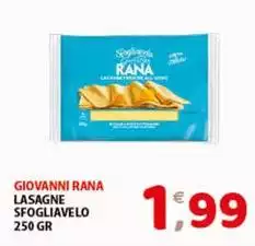 Giovanni Rana - Lasagne Sfogliavelo Giovanni Rana - Lasagne Sfogliavelo