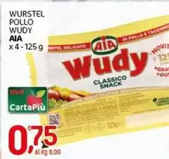 Aia - Wurstel Pollo Wudy Aia - Wurstel Pollo Wudy