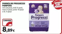 Pampers - Pannolini Progressi Pampers - Pannolini Progressi