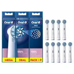 Oral B - Testine Di Ricambio Cross Action/Sensitive Clean