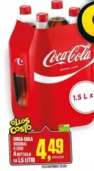 Coca Cola - Original, Zero, 4 Bottiglie Coca Cola - Original, Zero, 4 Bottiglie