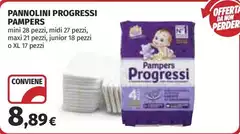 Pampers - Pannolini Progressi Pampers - Pannolini Progressi