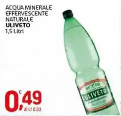 Uliveto - Acqua Minerale Effervescente Naturale Uliveto - Acqua Minerale Effervescente Naturale