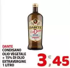 Dante - Condisano Olio Vegetale + 15% Di Olio Extravergine Dante - Condisano Olio Vegetale + 15% Di Olio Extravergine
