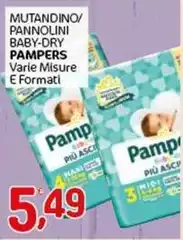 Pampers - Mutandino/ Pannolini Baby-Dry Pampers - Mutandino/ Pannolini Baby-Dry