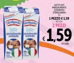 Sterilgarda - Latte UHT Parzialmente Scremato Sterilgarda - Latte UHT Parzialmente Scremato