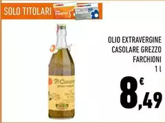 Farchioni - Olio Extravergine Casolare Grezzo Farchioni - Olio Extravergine Casolare Grezzo