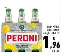 Peroni - Birra Chill Lemon Peroni - Birra Chill Lemon
