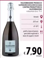 Cantina produttori di valdobbiadene - Valdobbiadene Prosecco Superiore DOCG Rive Di Guaia Cantina produttori di valdobbiadene - Valdobbiadene Prosecco Superiore DOCG Rive Di Guaia