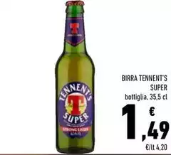 Tennent's - Birra Super Tennent's - Birra Super