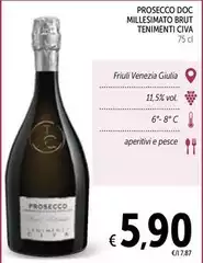 Tenimenti civa - Prosecco DOC Millesimato Brut Tenimenti civa - Prosecco DOC Millesimato Brut