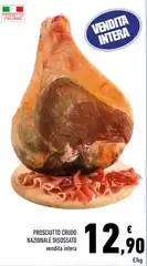 Prosciutto Crudo Nazionale Disossato Prosciutto Crudo Nazionale Disossato